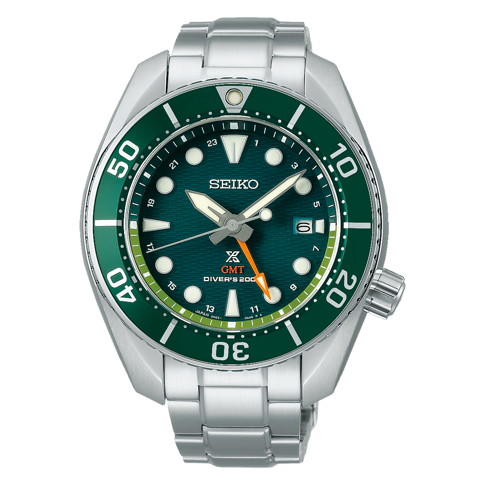 Seiko divers watch deals green