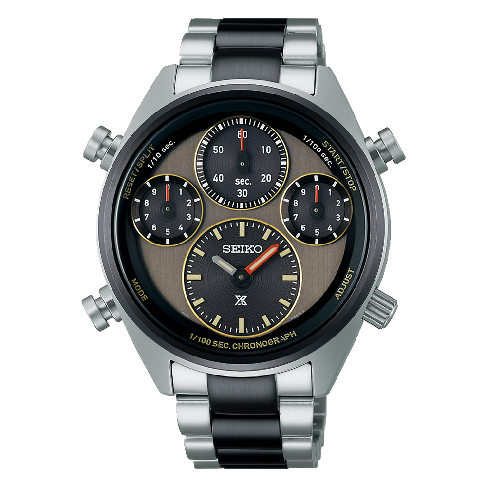 Seiko solar chronograph 2024 black