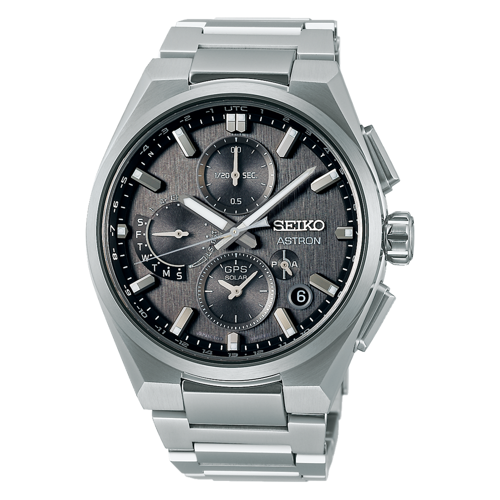 Seiko - Astron GPS Solar Chronograph | SSH163 – TimeScape Seiko - Astron GPS Solar Chronograph | SSH163 – TimeScape