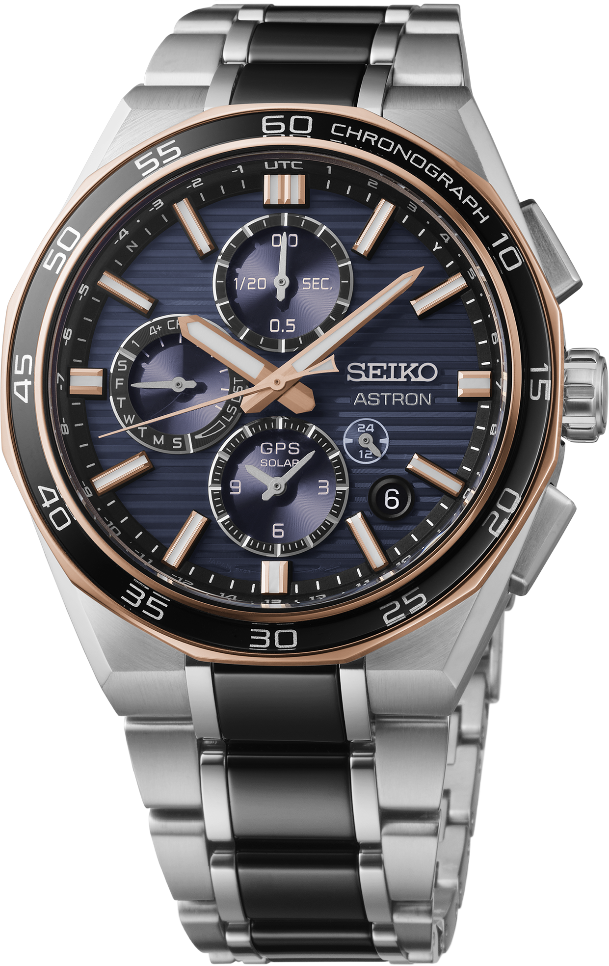 Seiko - Astron GPS Solar LE Chronograph | SSH180 – TimeScape Seiko - Astron GPS Solar LE Chronograph | SSH180 – TimeScape