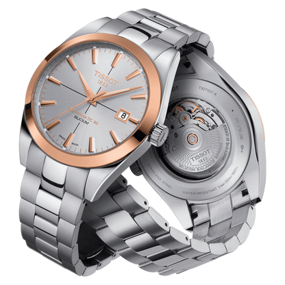 TISSOT - Gentleman Powermatic 80 Silicium 18K | T927.407.41.031.00