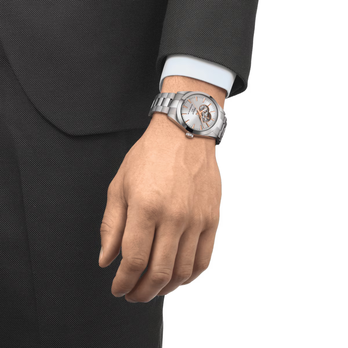 TISSOT - Gentleman Powermatic 80 Open Heart | T127.407.11.031.01