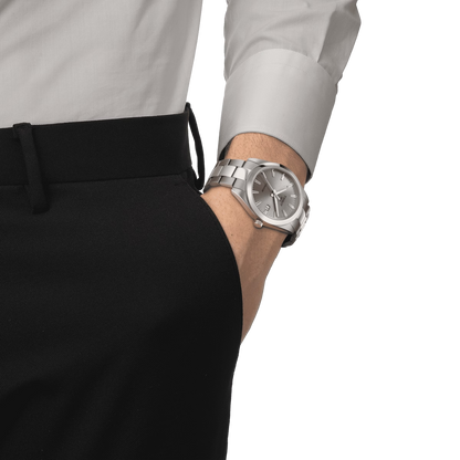 TISSOT - Gentleman Titanium Quartz | T127.410.44.081.00