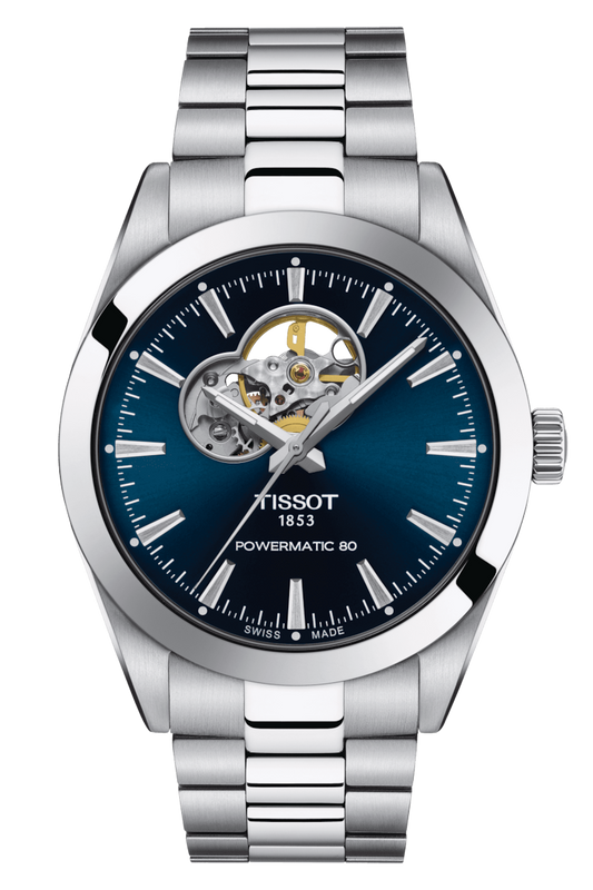 TISSOT - Gentleman Powermatic 80 Open Heart | T127.407.11.041.01