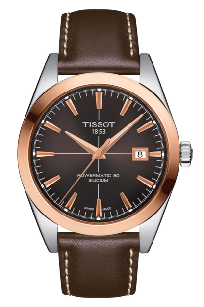 TISSOT - Gentleman Powermatic 80 Silicium 18K | T927.407.46.291.00