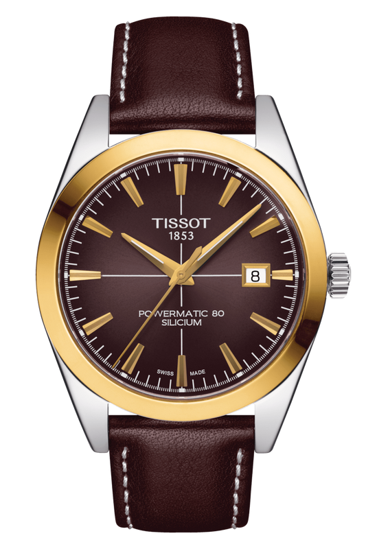 TISSOT - Gentleman Powermatic 80 Silicium 18K | T927.407.46.291.01
