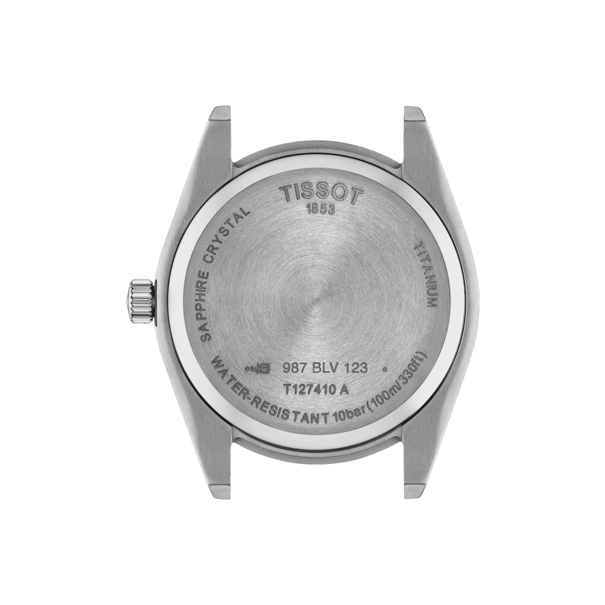 TISSOT - Gentleman Titanium Quartz | T127.410.44.081.00