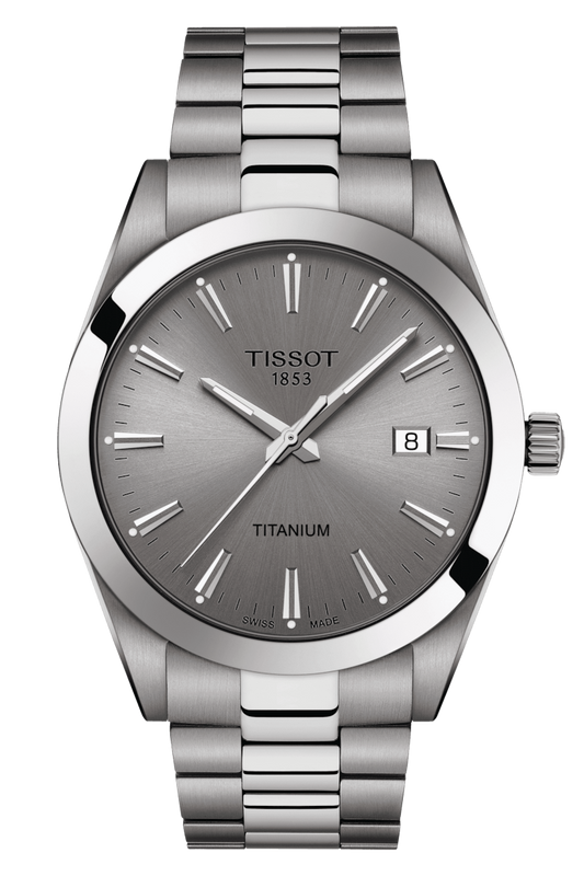 TISSOT - Gentleman Titanium Quartz | T127.410.44.081.00