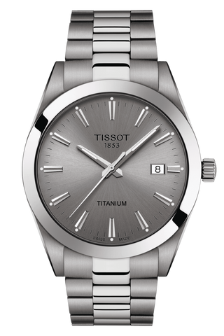 TISSOT - Gentleman Quartz Titanium Quartz | T127.410.44.081.00