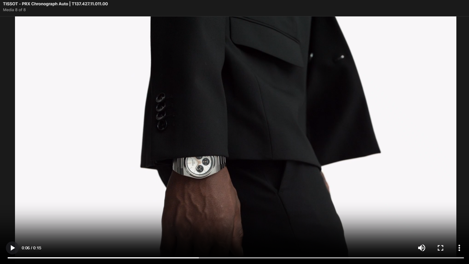 <iframe width="1280" height="720" src="https://www.youtube.com/embed/s34rPIeyc4k" title="TISSOT - PRX CHRONOGRAPH AUTO T137.427.11.011.00" frameborder="0" allow="accelerometer; autoplay; clipboard-write; encrypted-media; gyroscope; picture-in-picture; web-share" allowfullscreen></iframe>