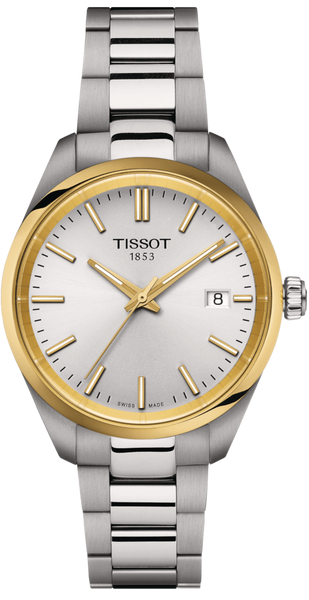 【稼動品】TISSOT PR100 クォーツ 腕時計 新品電池 TISSOT - PR100 34mm Quartz | T150.210.21.031.00 – TimeScape