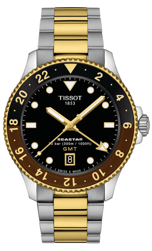 TISSOT - Seastar 1000 GMT Quartz | T120.852.22.051.00