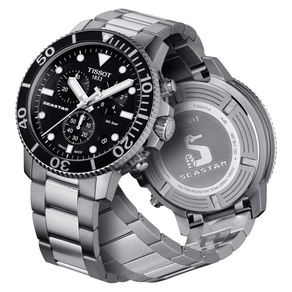 TISSOT - Seastar 1000 Chronograph Quartz | T120.417.11.051.00