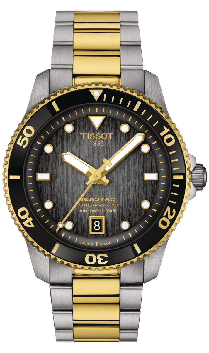 Tissot seastar 1000 chronograph gold hotsell