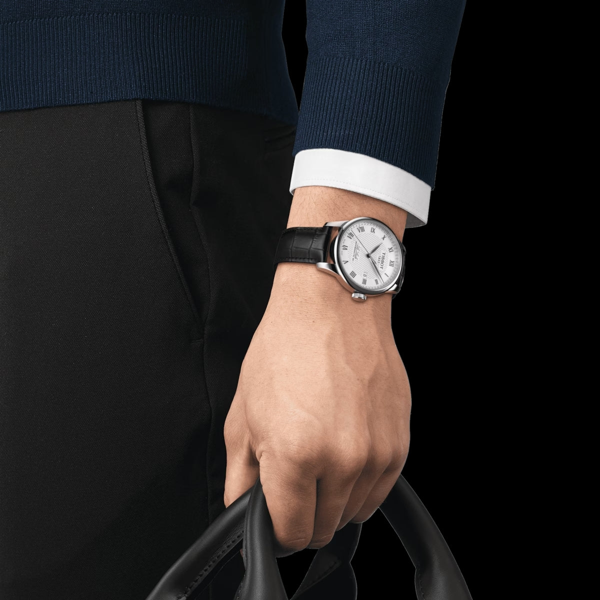 TISSOT T006.407.16.033.00 T-Classic Le Locle Powermatic 80 Automatic Wristwatch Tissot T006.407.16.033.00 Le Locle Powermatic 80 Automatic  main image 3