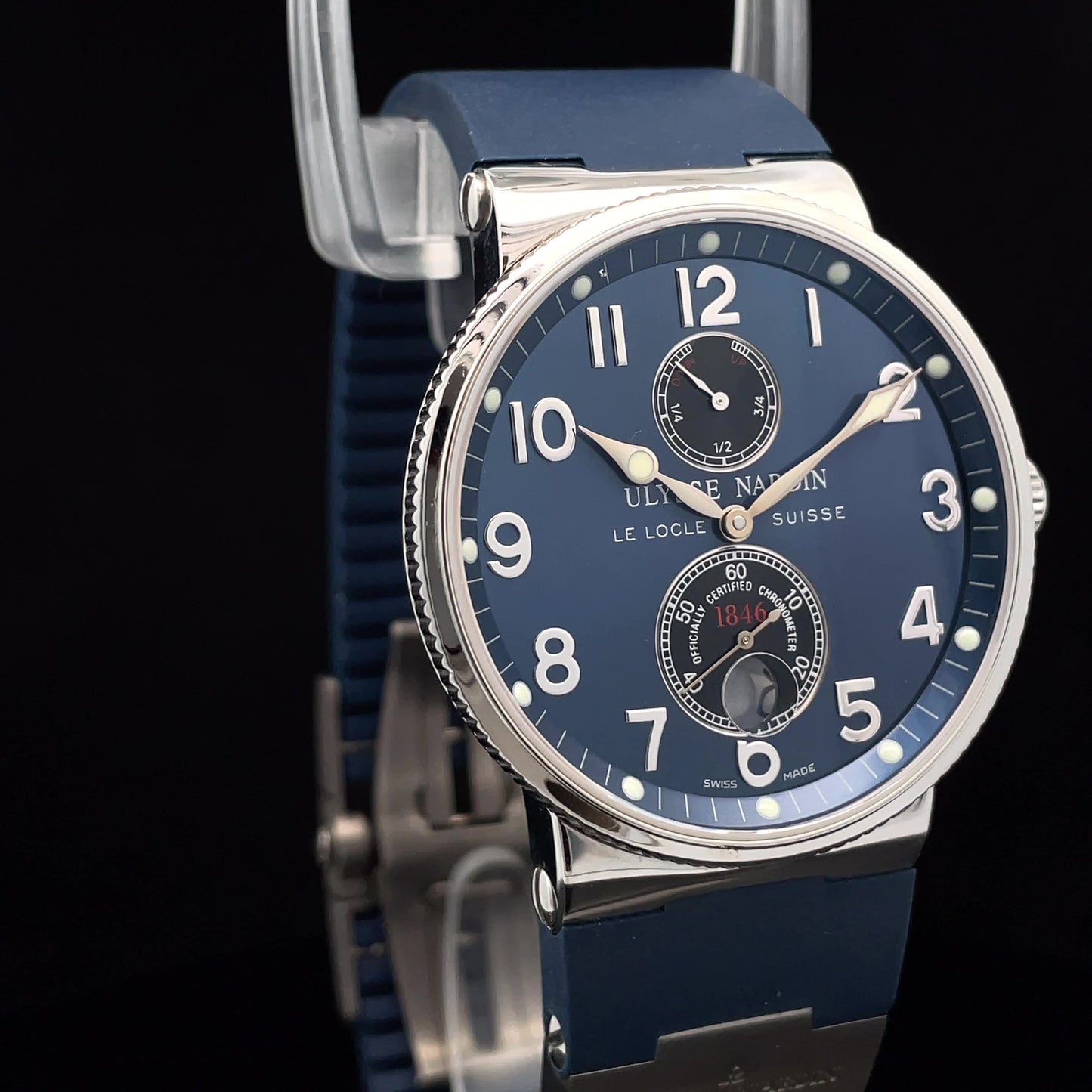 <iframe width="463" height="823" src="https://www.youtube.com/embed/zMQ8SOJIvrQ" title="ULYSSE NARDIN - Marine Chronometer Automatic | 263-66 #ulyssenardin #chronometer #luxurywatches" frameborder="0" allow="accelerometer; autoplay; clipboard-write; encrypted-media; gyroscope; picture-in-picture; web-share" referrerpolicy="strict-origin-when-cross-origin" allowfullscreen></iframe>