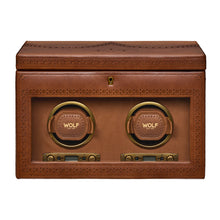 Wolf - Brogue 2-Unit Watch Winder w Storage | 440206