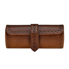 Wolf - Brogue Triple Watch Roll | 443306