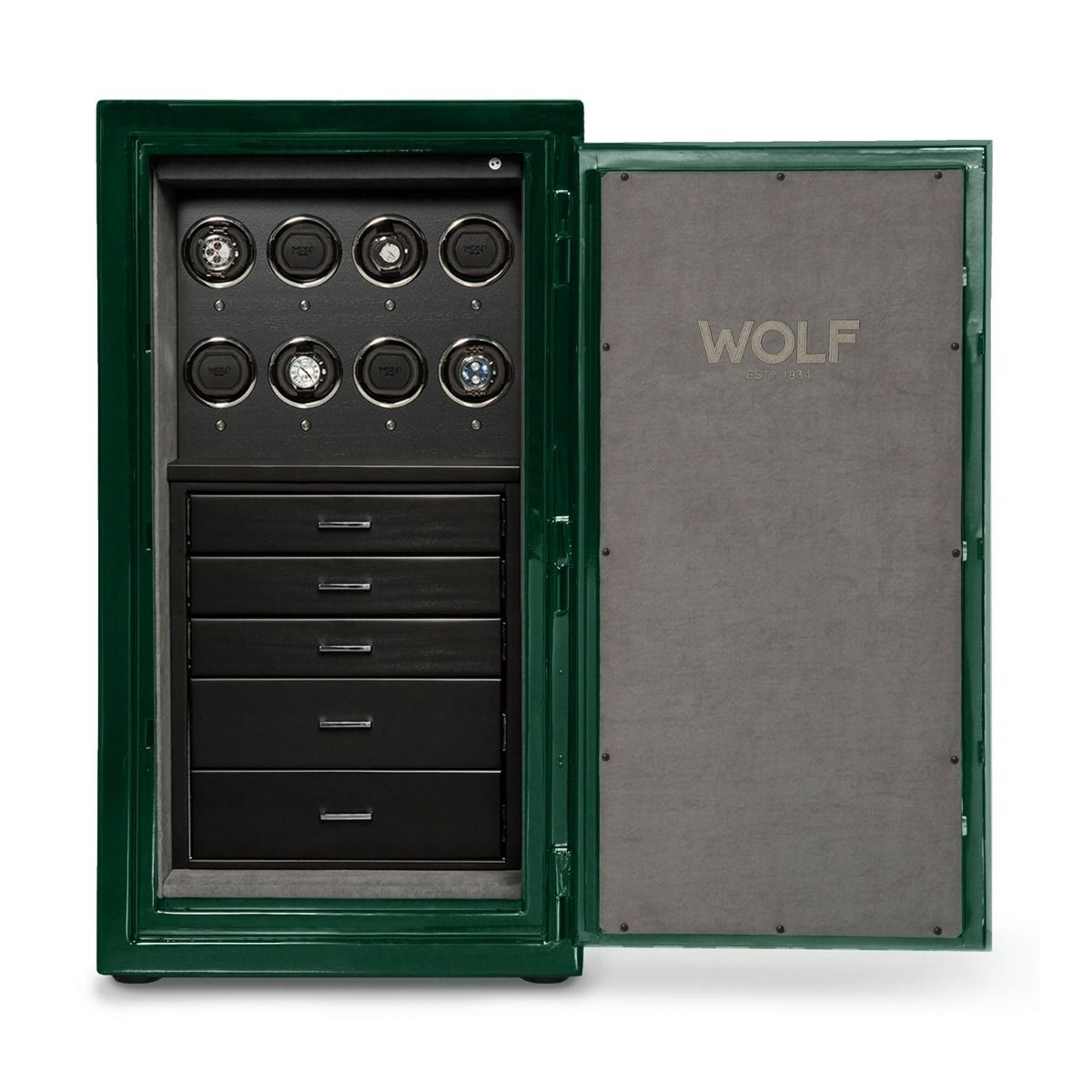 Wolf - Atlas 8-Unit Watch Winder Safe | 491865