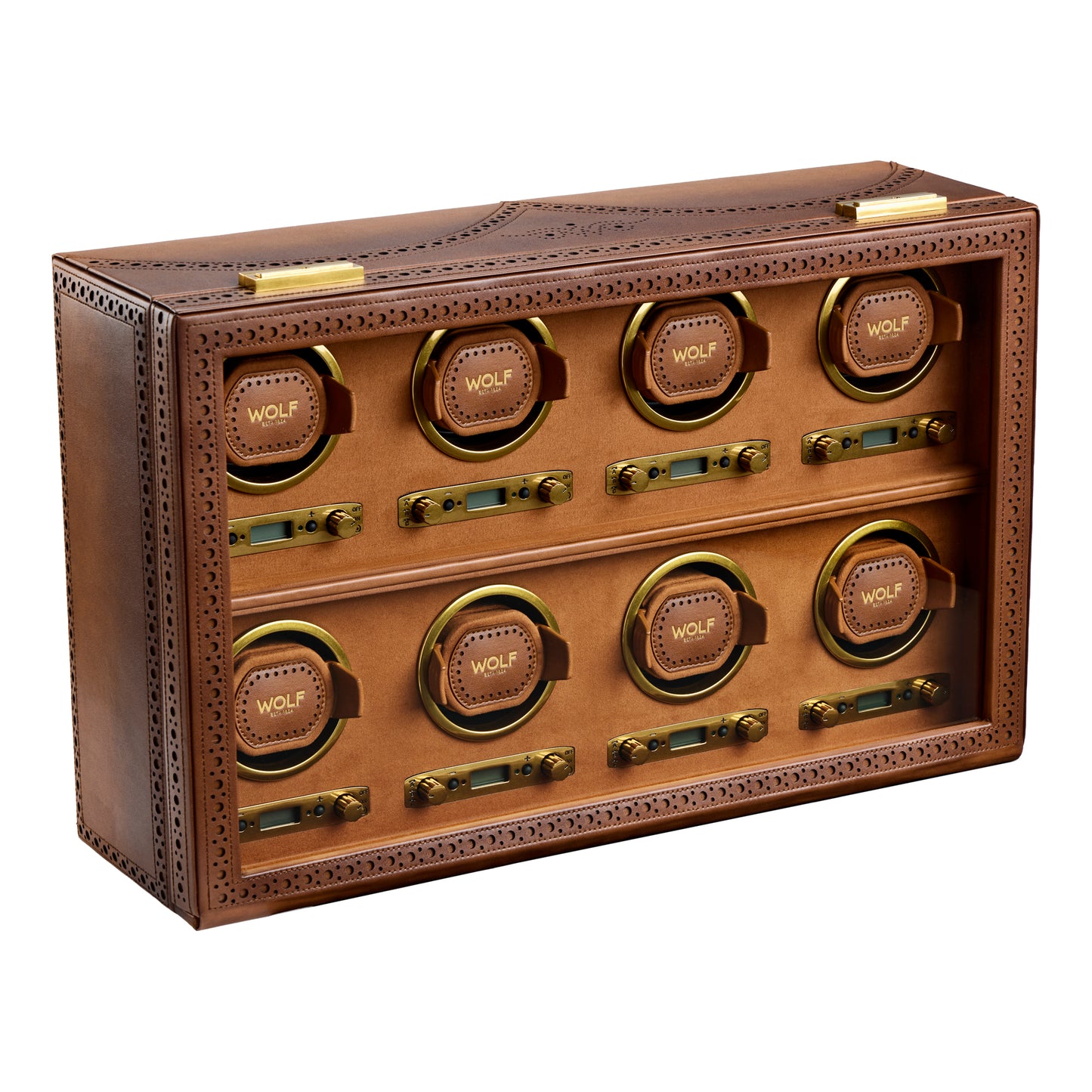 Wolf - Brogue 8-Unit Watch Winder | 440806