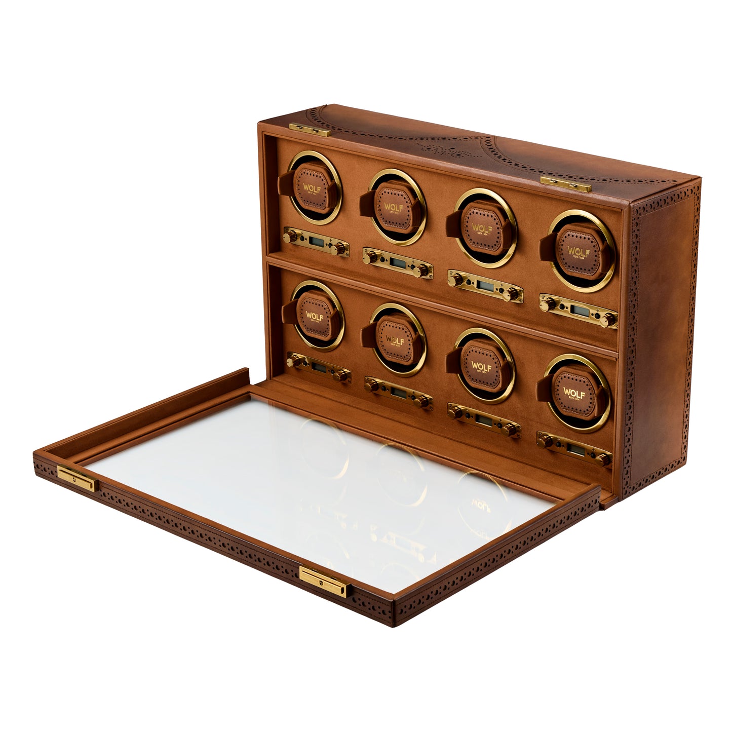 Wolf - Brogue 8-Unit Watch Winder | 440806