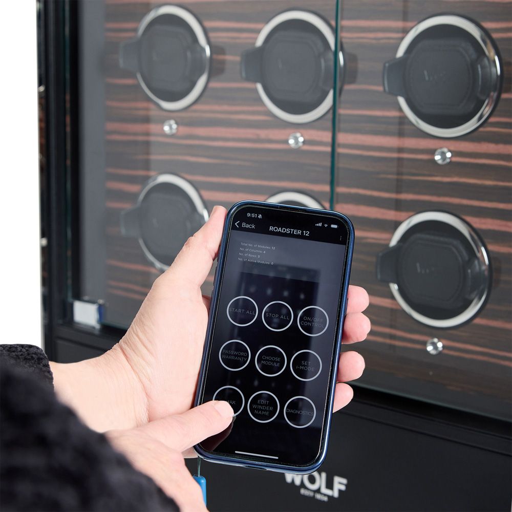 Wolf - Roadster 12-Unit Watch Winder Cabinet | 478656