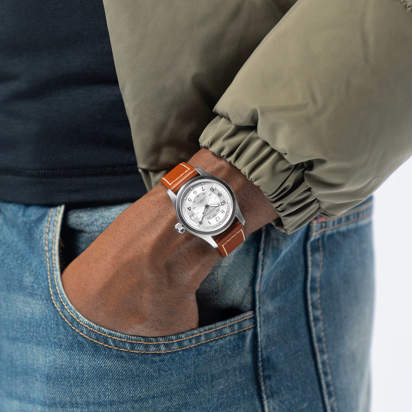 HAMILTON - Khaki Field Auto 38mm | H70455553