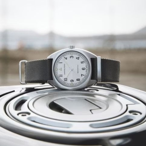 HAMILTON - Khaki Aviation Pilot Pioneer Mechanical | H76419951