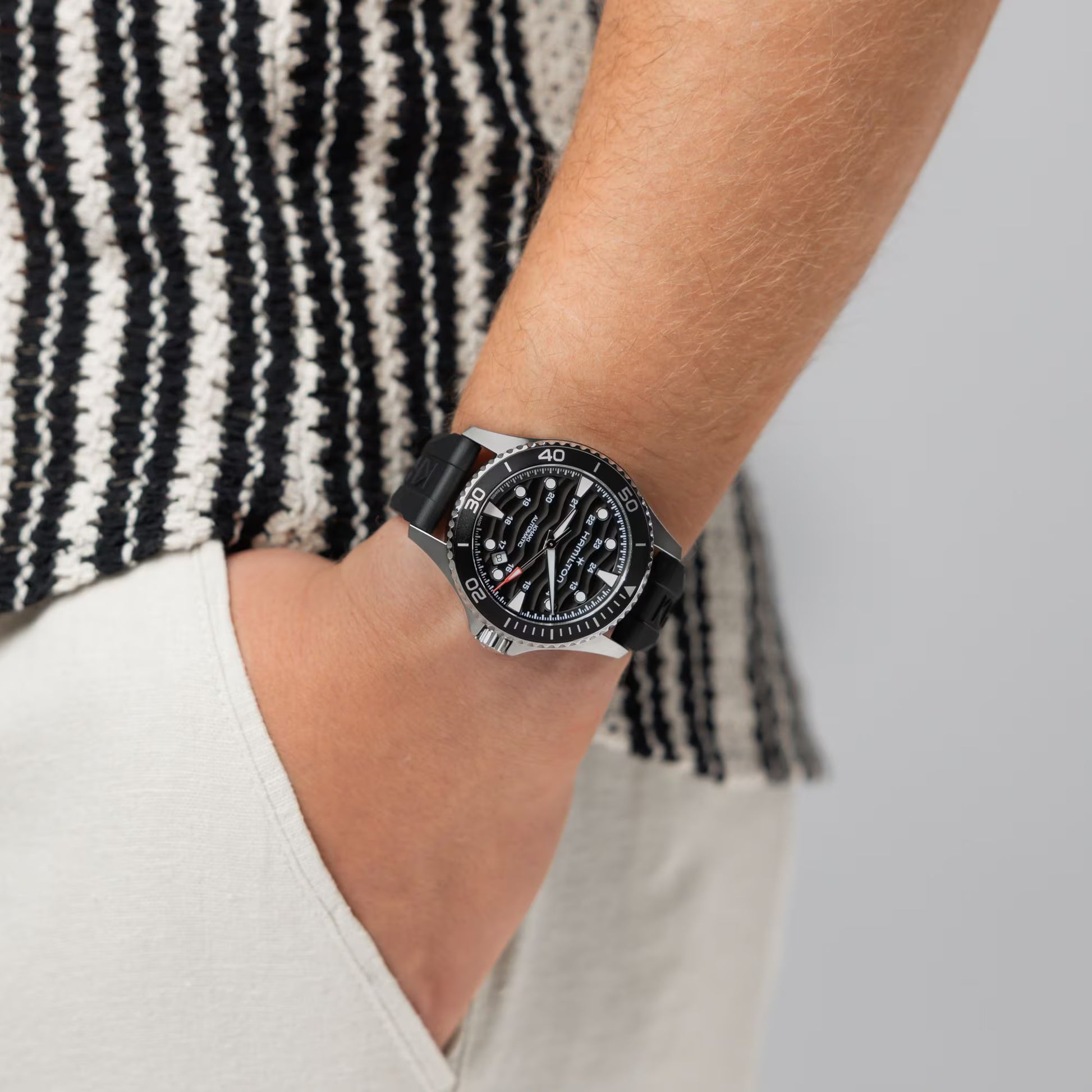 HAMILTON - Khaki Navy Scuba Auto | H82415330 – TimeScape