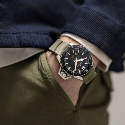 HAMILTON - Khaki Navy Frogman Auto | H77825331