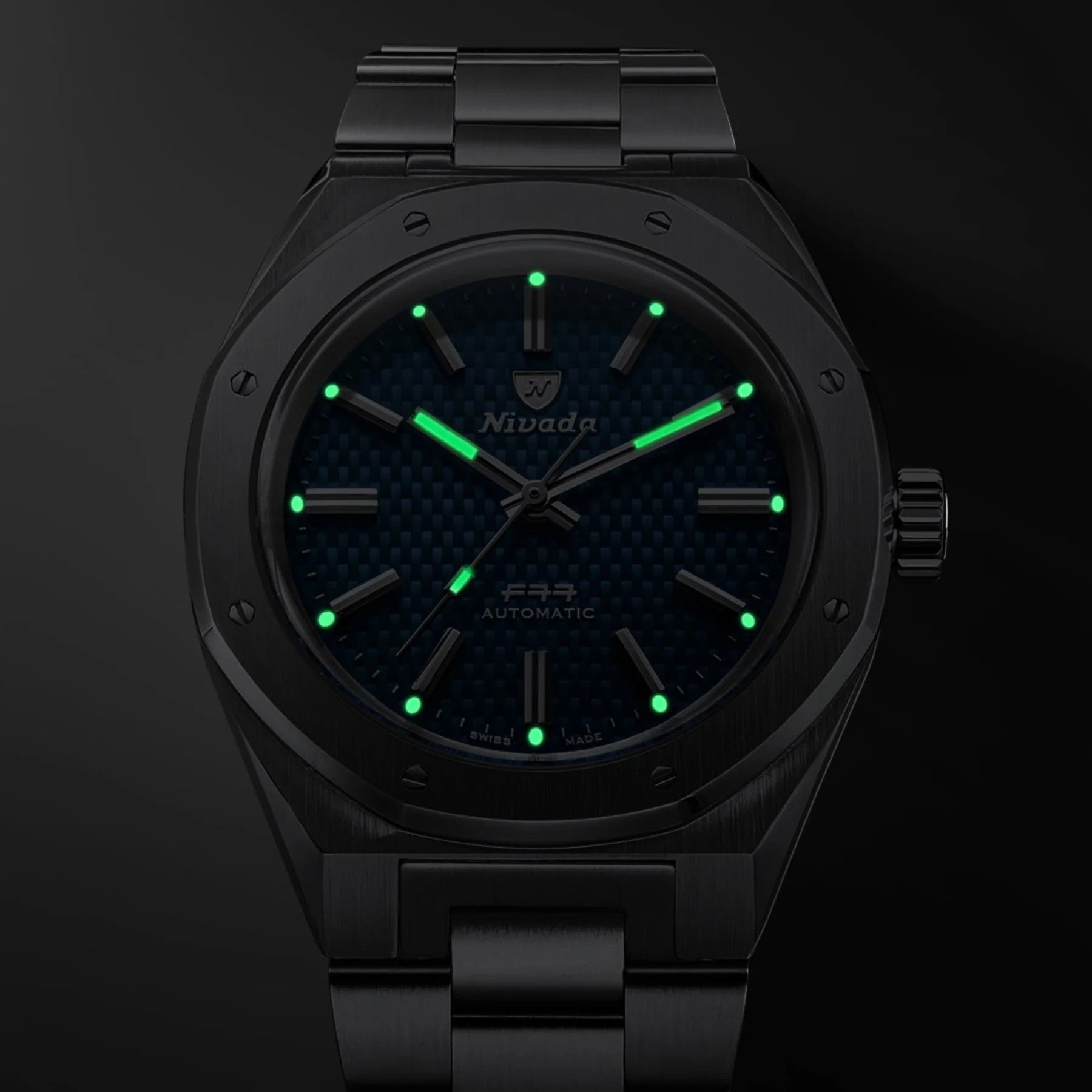 NIVADA GRENCHEN - F77MK2 41mm No-Date | 68041A77B – TimeScape