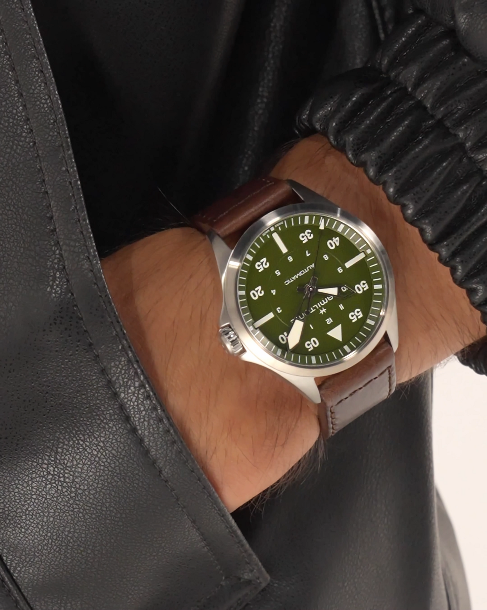 HAMILTON - Khaki Aviation Pilot Auto | H76305560 – TimeScape HAMILTON - Khaki Aviation Pilot Auto | H76305560 – TimeScape