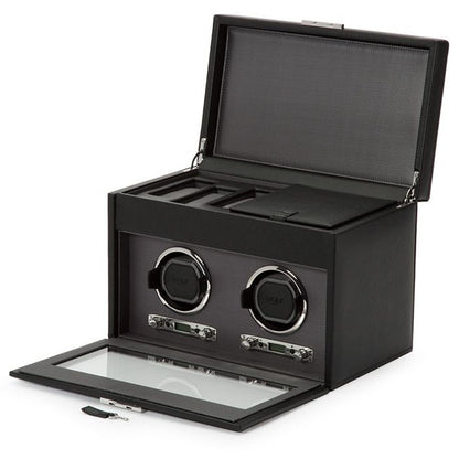 Wolf - Classic Double Watch Winder w Storage | 456202