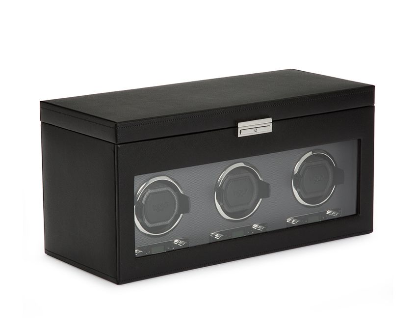 Wolf - Classic Triple Watch Winder w Storage | 456302