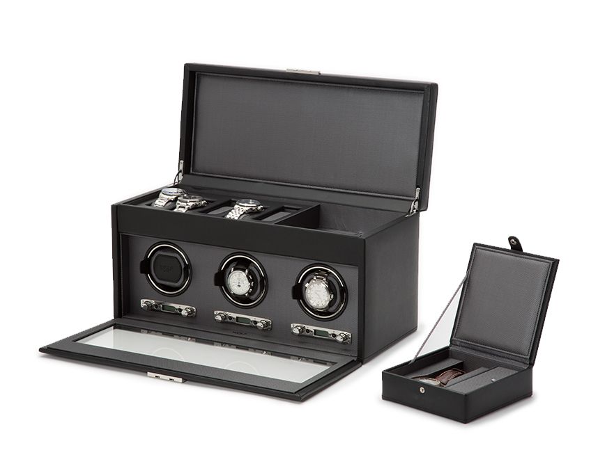 Wolf - Classic Triple Watch Winder w Storage | 456302