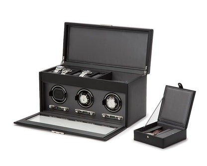 Wolf - Classic Triple Watch Winder w Storage | 456302