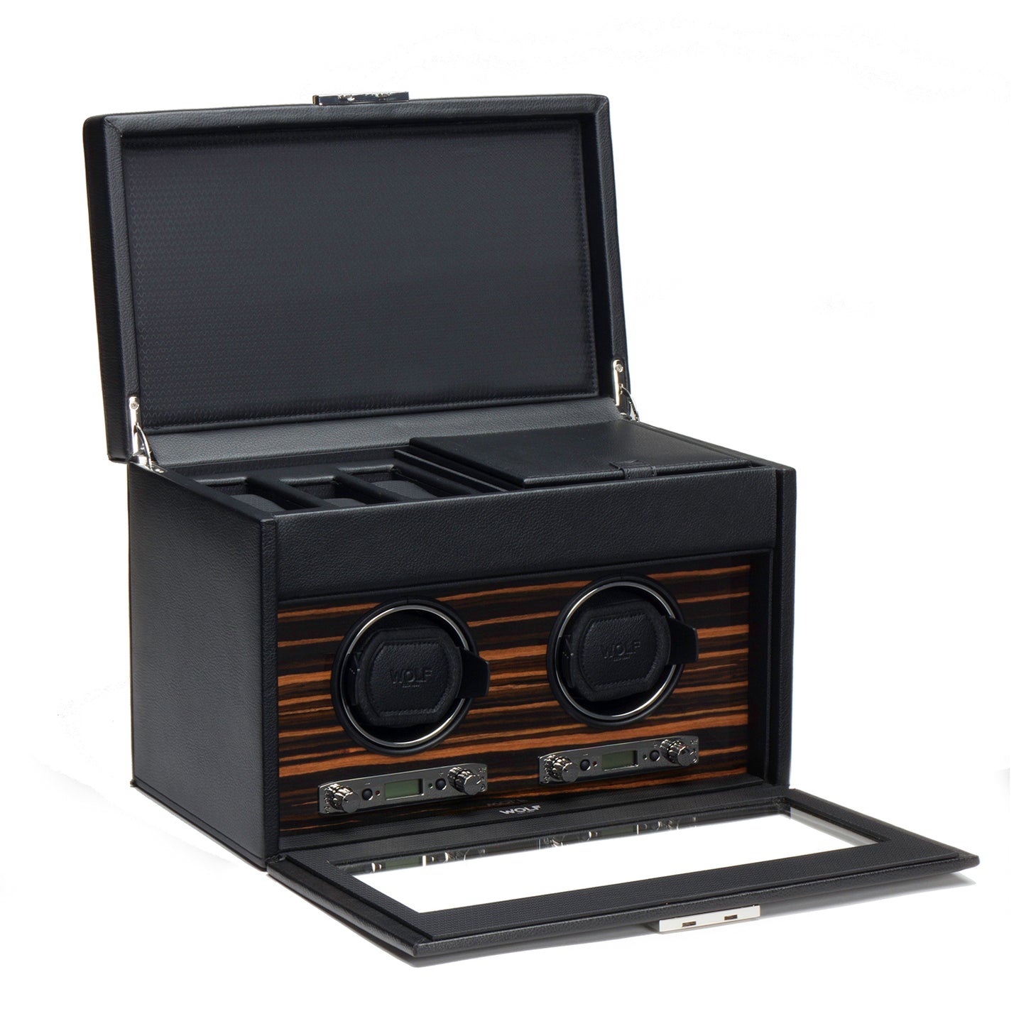 Wolf - Roadster Double Watch Winder w Storage | 457256