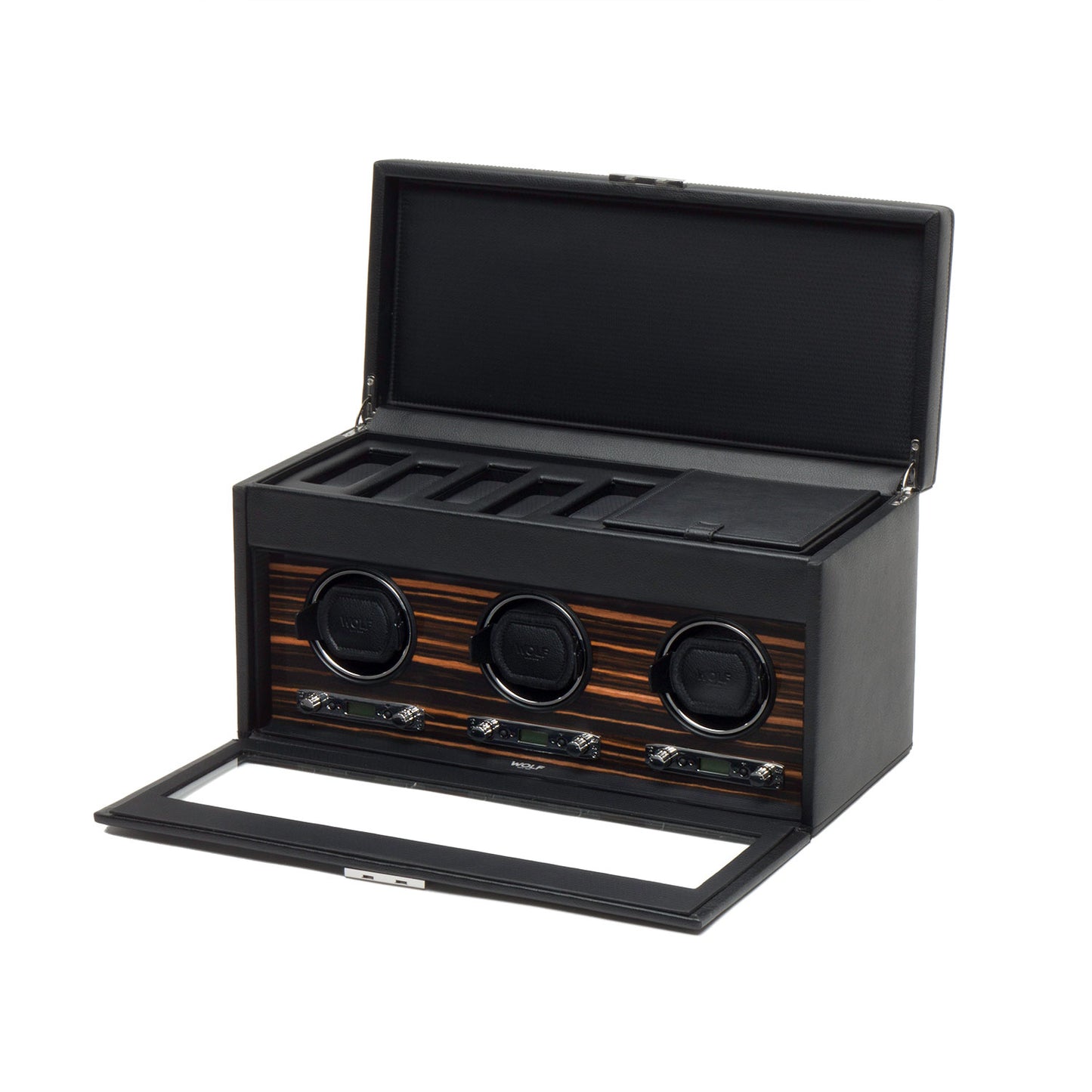 Wolf - Roadster Triple Watch Winder w Storage | 457356