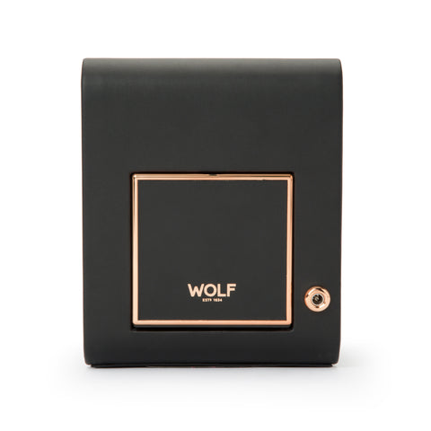 Wolf - Axis Single Watch Winder w storage | 469216