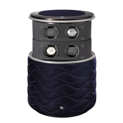 Illusion | Blue Leather