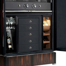 Humidor Beverage Compartment