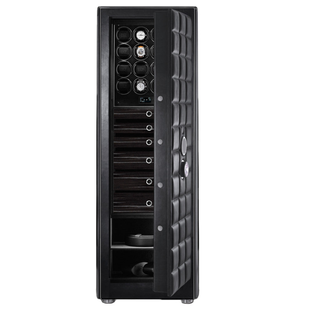 Orion XXL Safe | Black Leather