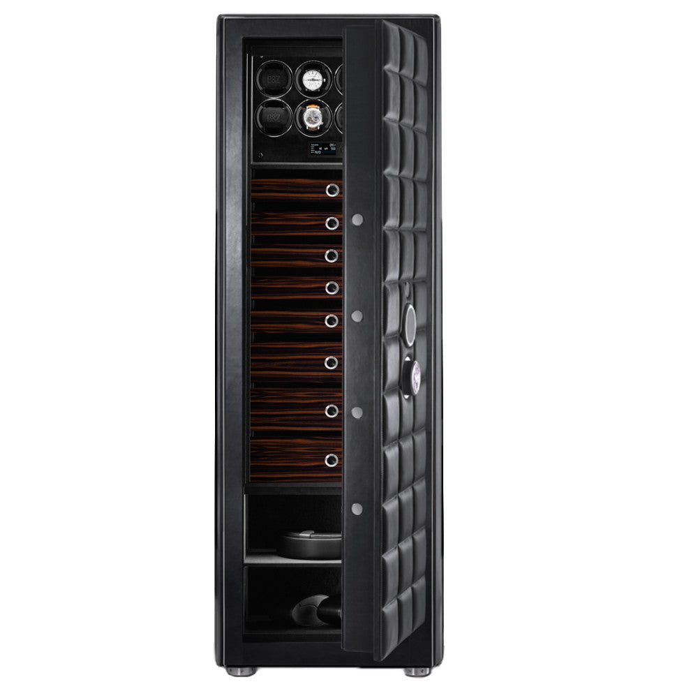 Orion XXL Safe | Black Leather