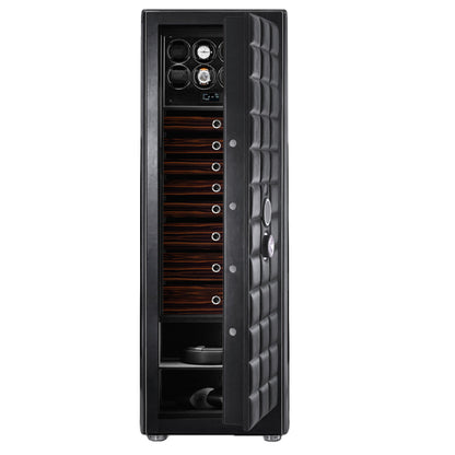 Orion XXL Safe | Black Leather