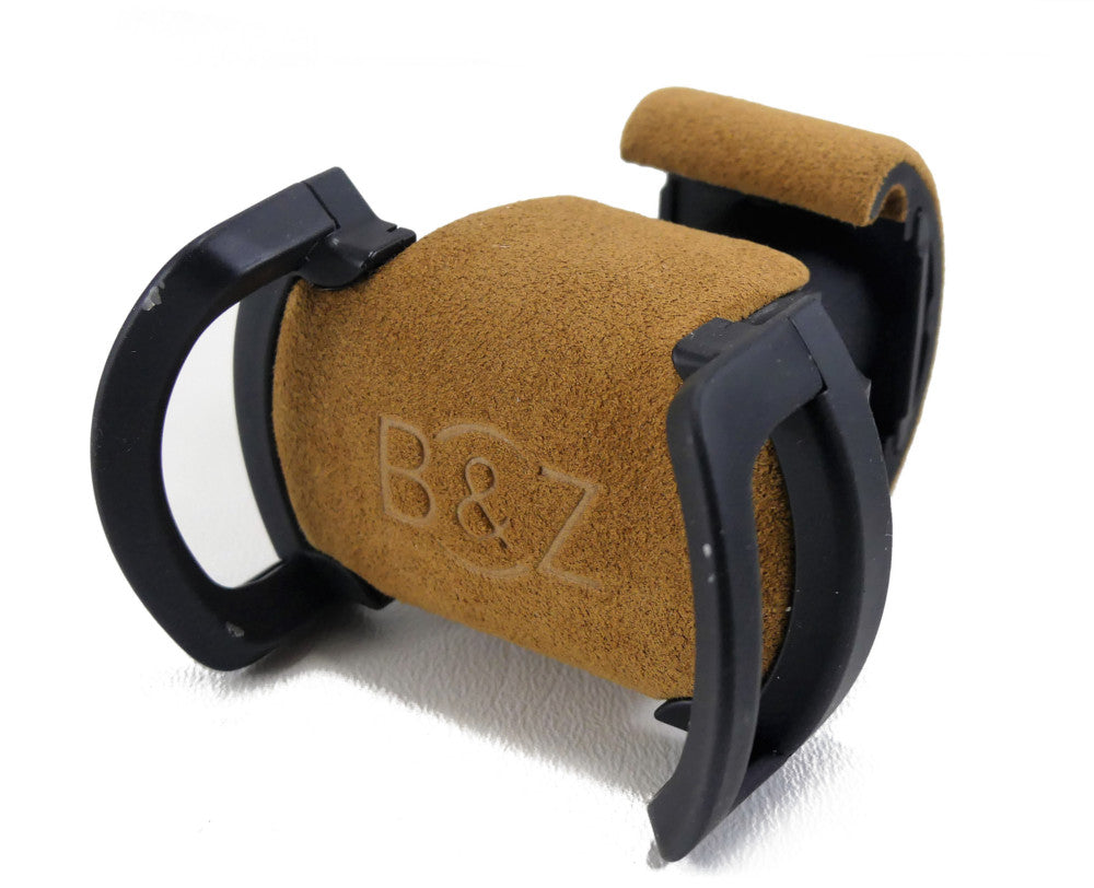 Universal Watch Cradle | Tan Suede
