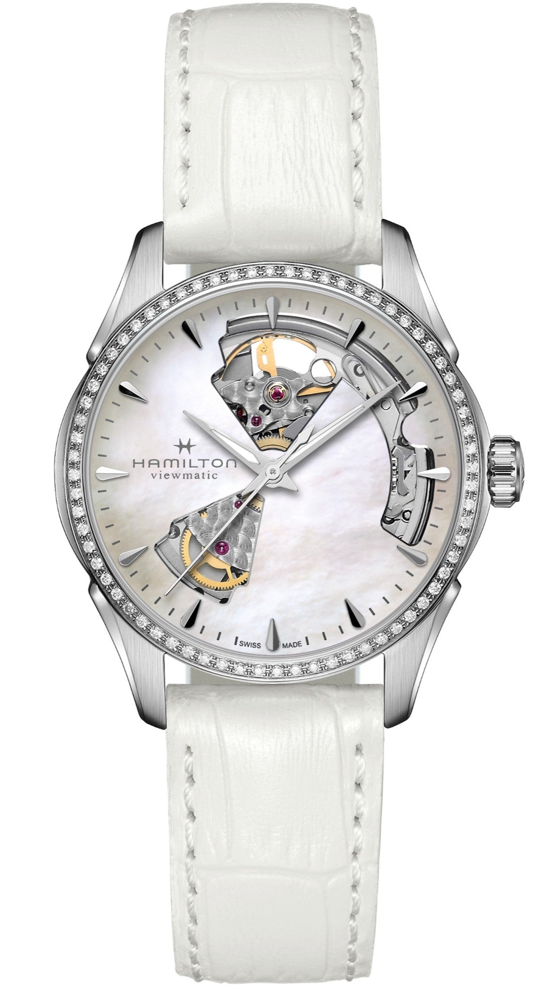 HAMILTON - Jazzmaster Open Heart Lady Auto | H32205890