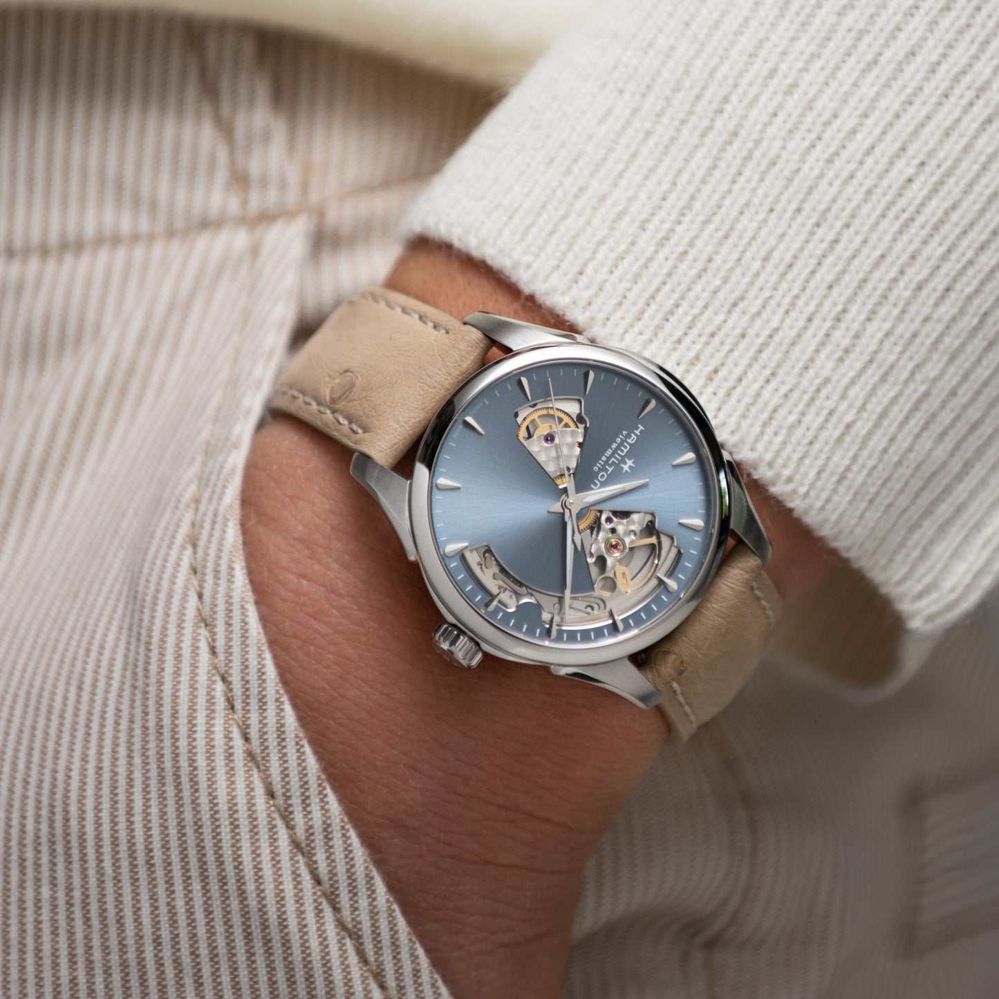 HAMILTON - Jazzmaster Open Heart Lady Auto | H32215840