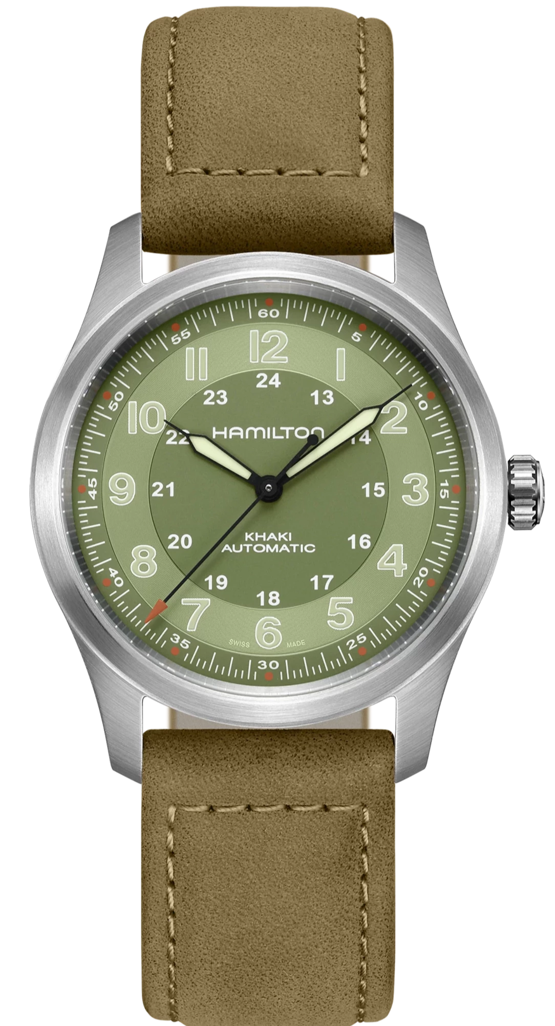 HAMILTON - Khaki Field Titanium Auto 38mm | H70205860