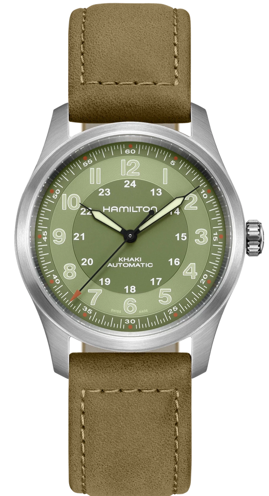 HAMILTON - Khaki Field Titanium Auto 38mm | H70205860