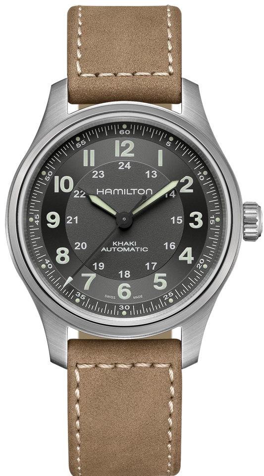 HAMILTON - Khaki Field Titanium Auto 42mm | H70545550